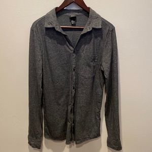 H&M Mens casual button down shirt size M